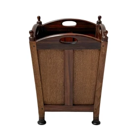 Jac. van den Bosch Art Deco Amsterdamse School Litter Basket for 't Binnenhuis